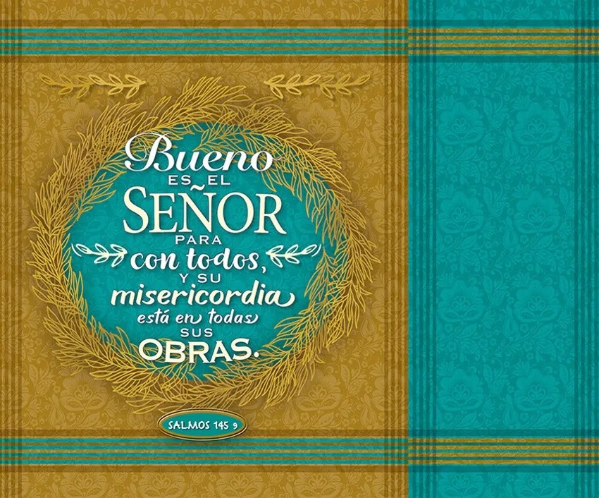 Bolsa de regalo Bueno es el Señor (Salmo 145:9). Papel