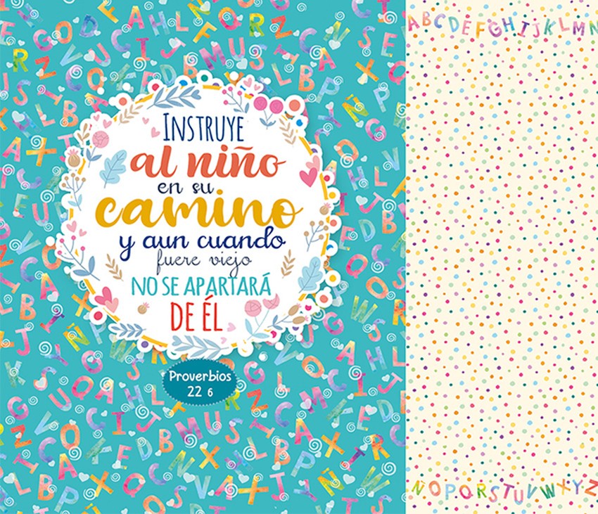 Bolsa de regalo Instruye al niño (Proverbios 22:6). Papel
