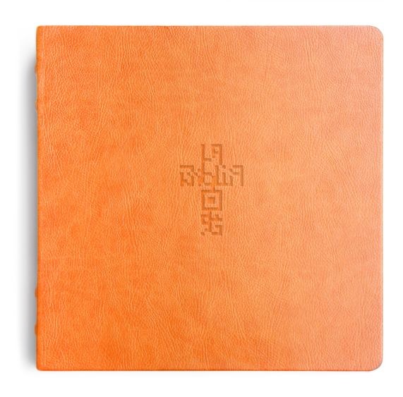 Biblia QR Principios para vivir. Imitación piel. Naranja - NTV