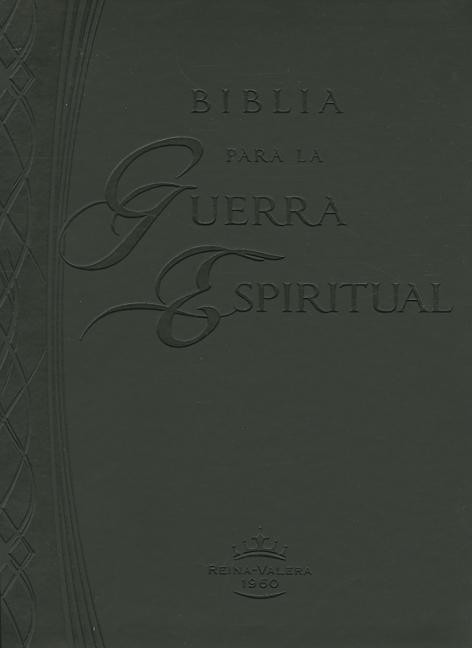 Biblia para la guerra espiritual. 2 tonos. Negro. Índice - RVR60