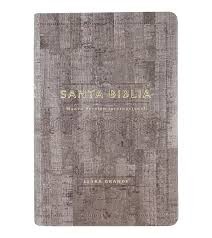 Biblia manual. Letra grande. 2 tonos. Madera - NVI
