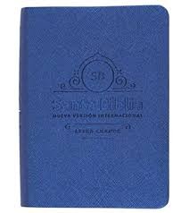Biblia bolsillo. 2 tonos. Azul - NVI