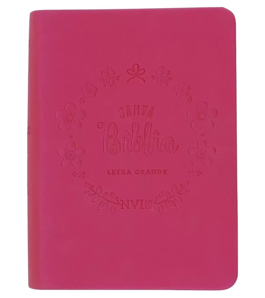 Biblia bolsillo. 2 tonos. Fucsia - NVI