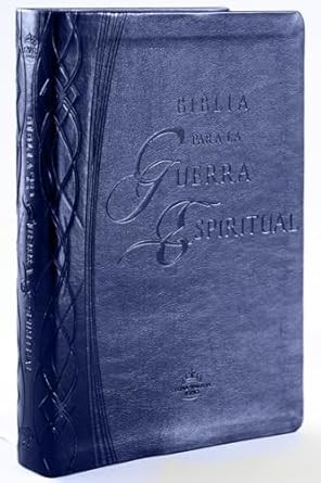 Biblia para la guerra espiritual. 2 tonos. Azul. Índice - RVR60