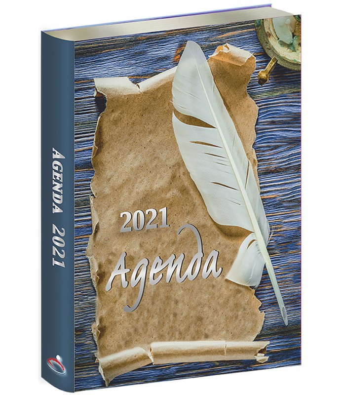 Agenda 2021. Vinilo. Pergamino
