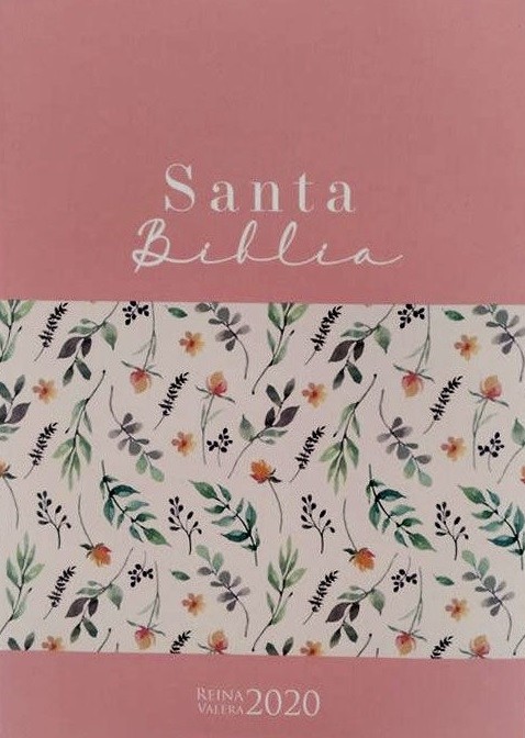 Biblia RVR2020. Rustica Flex. Rosa Floral