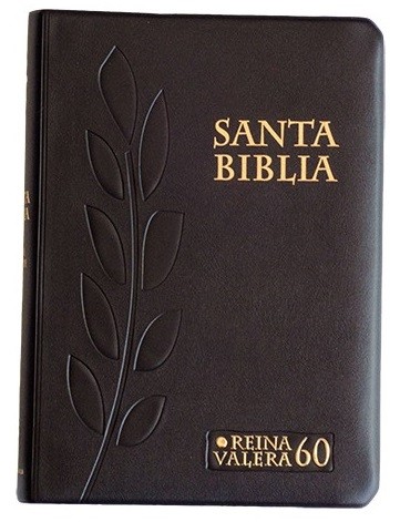 Biblia RVR 082cL/Gi. Letra gigante. Plástico. Negro - RVR60