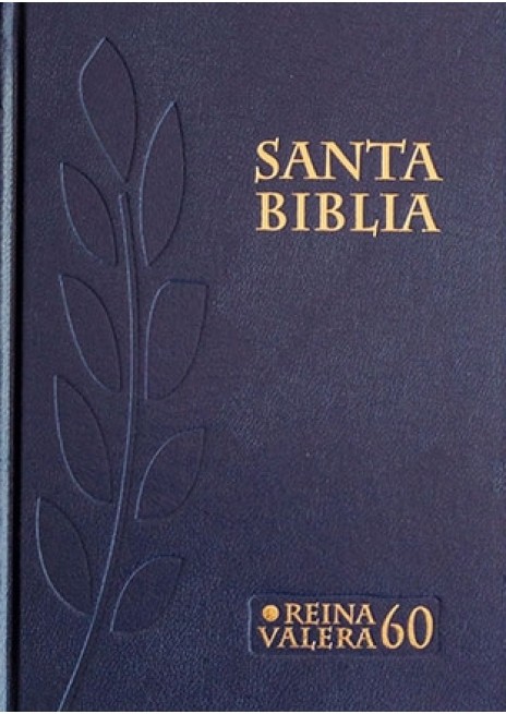 Biblia RVR 083cAL/Gi. Letra gigante. Tapa dura. Azul - RVR60