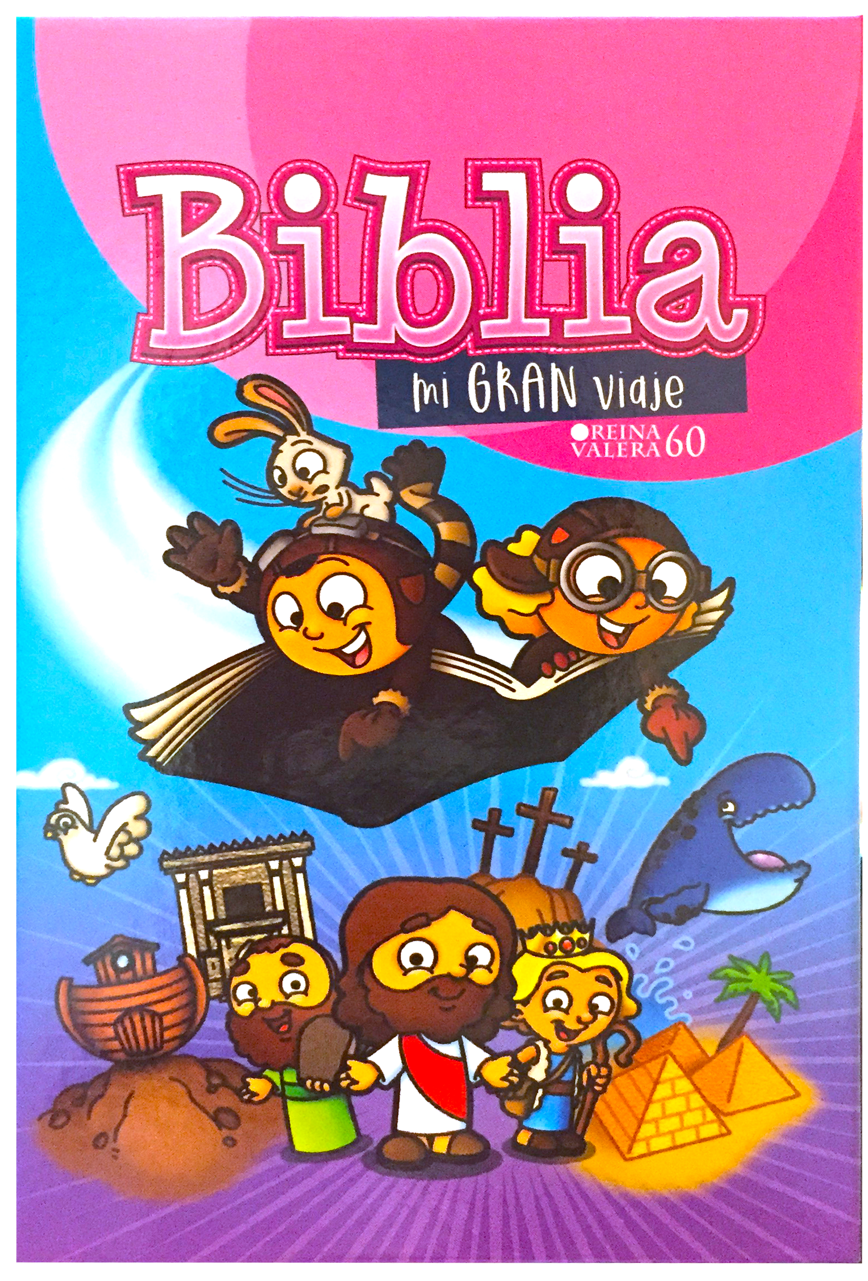 Biblia Mi gran viaje. Tapa dura. Rosa - RVR60