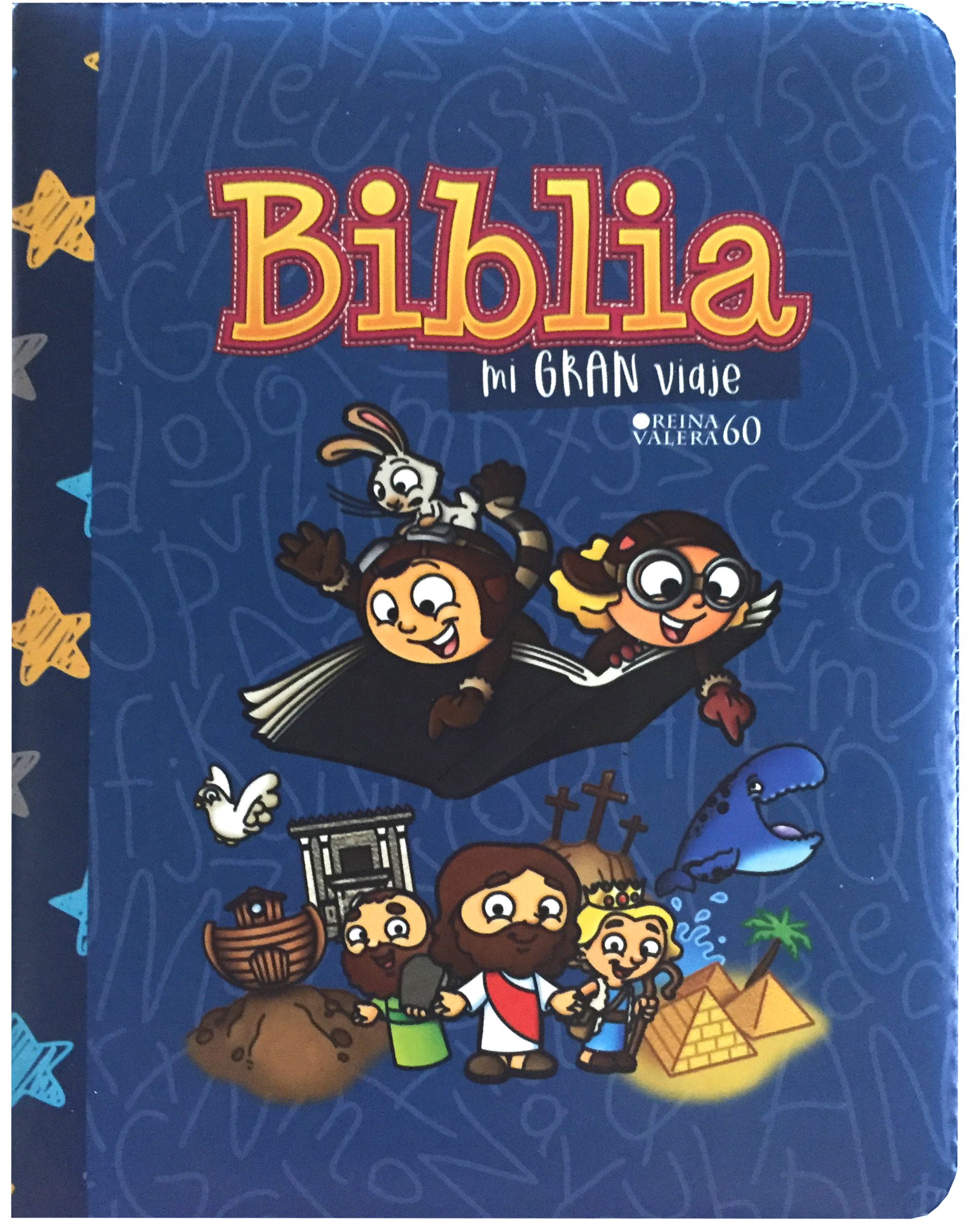 Biblia Mi gran viaje. 2 tonos. Azul. Cremallera - RVR60