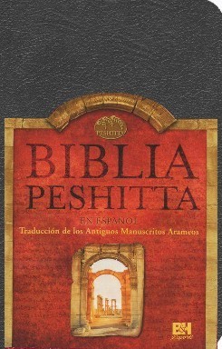 Biblia Peshitta. Imitación piel. Negro. Índice - Trad. Arameo