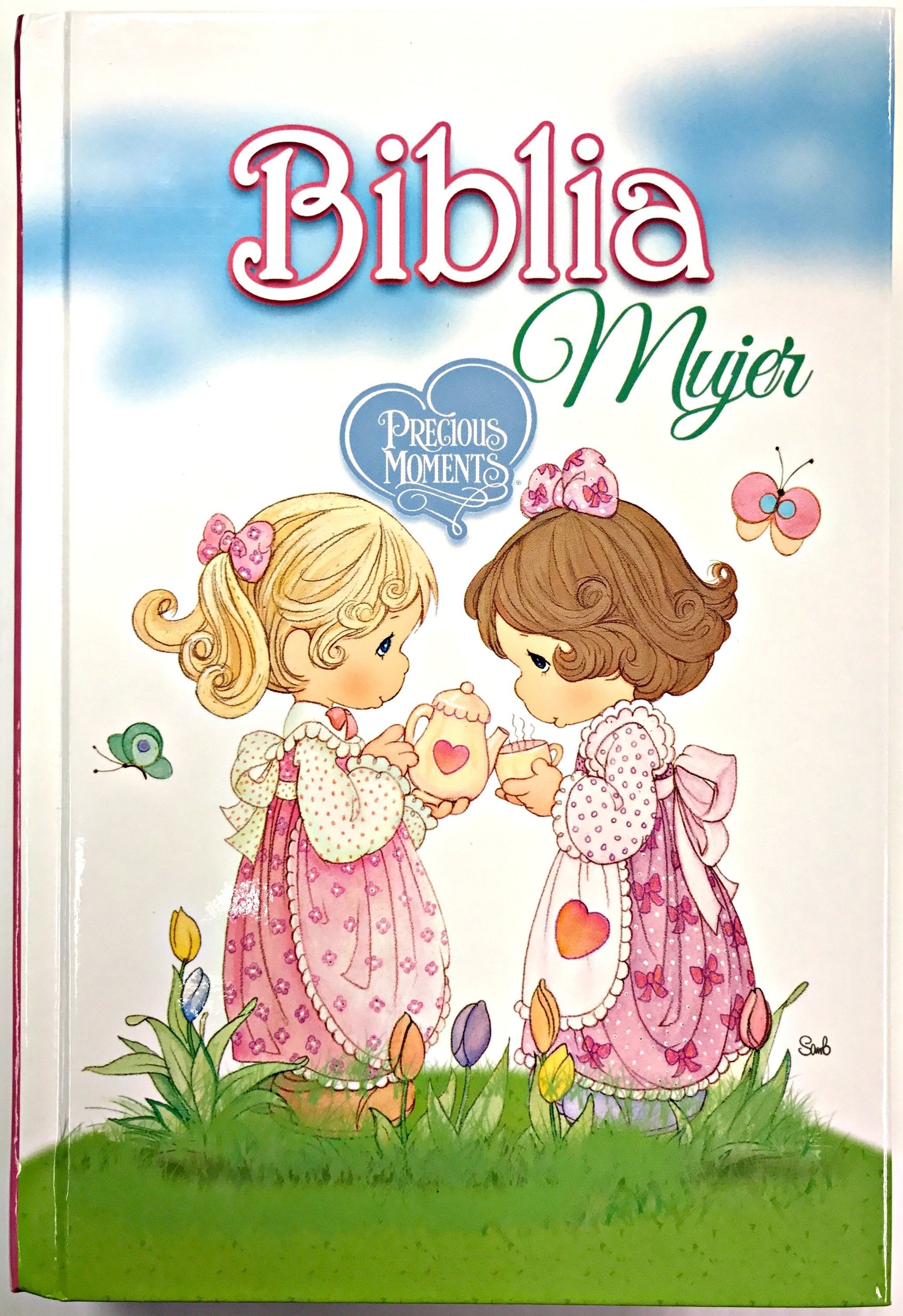 Biblia preciosos momentos. Mujer. Manual. Tapa dura. Azul o blanco - RVR60