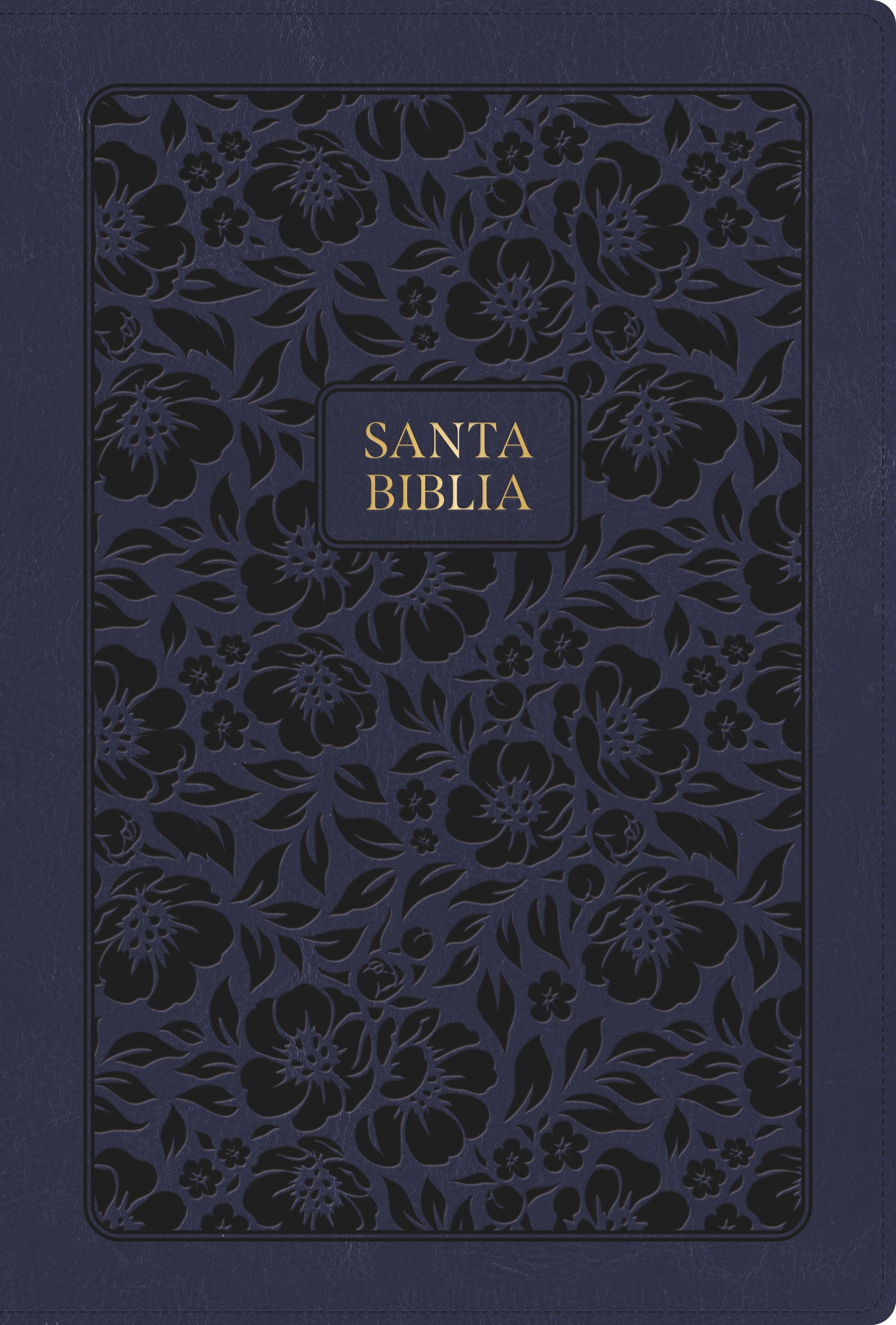 Biblia manual. Letra grande. Edición especial. 2 tonos. Azul marino - RVR60