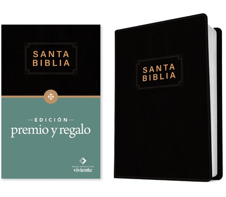 Biblia premio y regalo. Vinilo. Negro - NTV