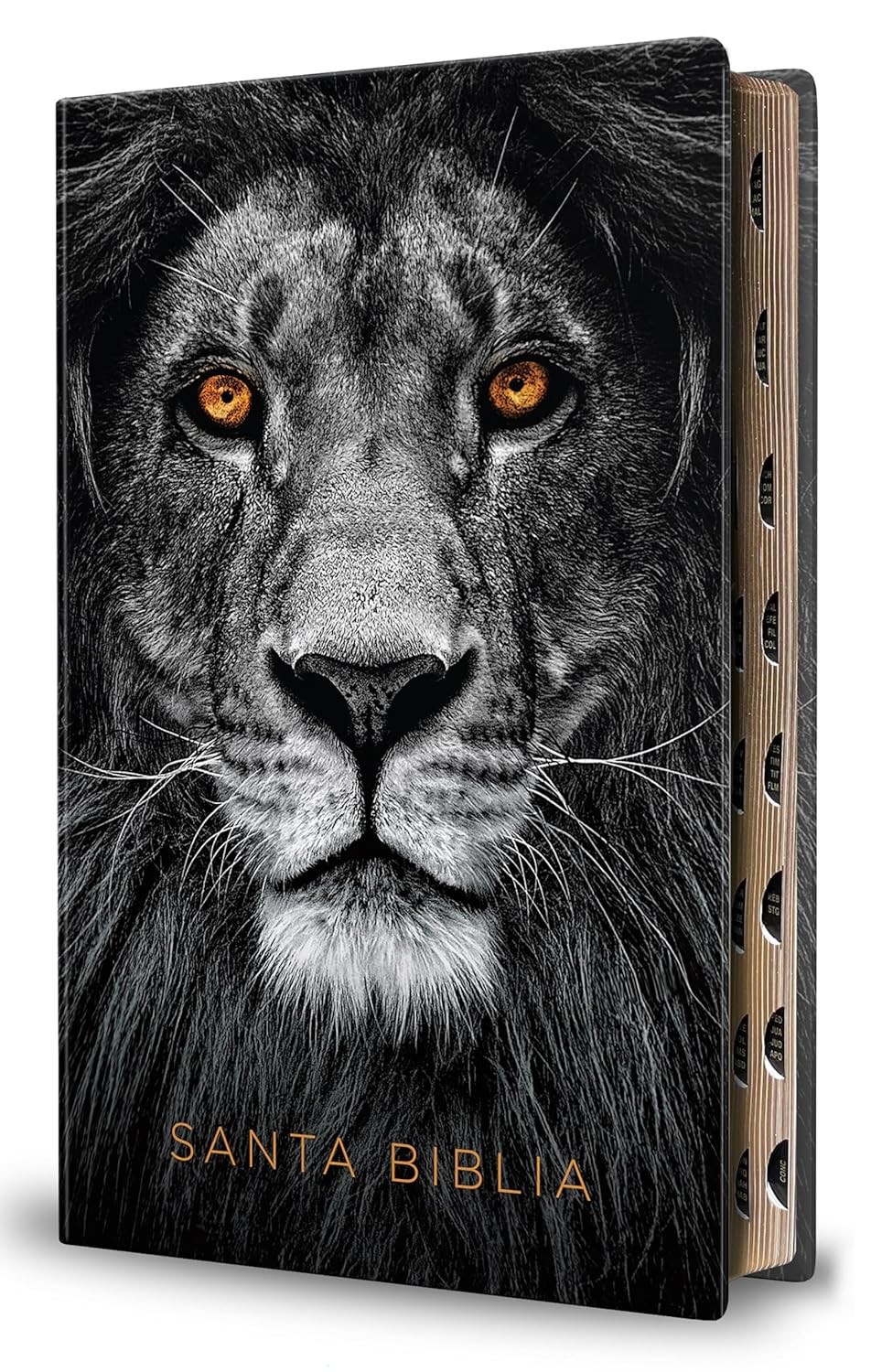 Biblia manual. Letra grande. Ultrafina. Edición León de Judá. Vinilo. Índice - RVR60