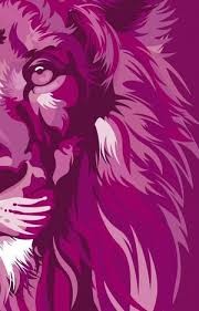 Biblia manual. Letra grande. Ultrafina. Tapa dura. León de Judá rosa - RVR60