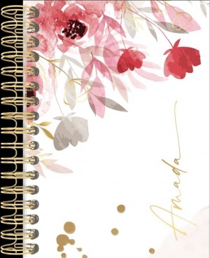 Cuaderno Amada. Tapa dura. Espiral