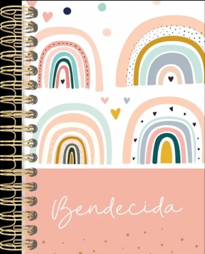 Cuaderno Bendecida. Tapa dura. Espiral