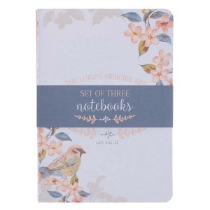 Cuaderno Lamentaciones 3:22-23 (pack de 3)