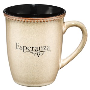 Taza Esperanza. Crema