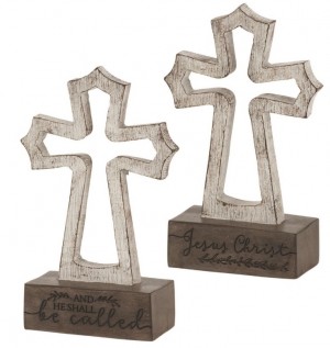 Cruz Jesus Christ. Resina (inglés)