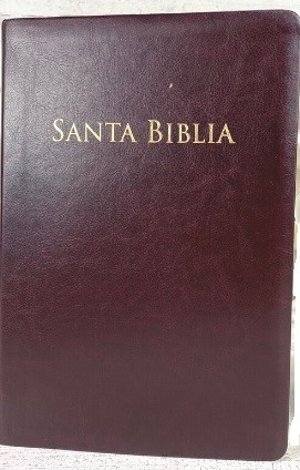 Biblia 1602 Purificada. Letra grande. Imitación piel. Vino - V1602P