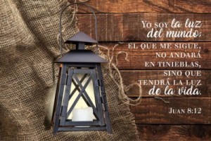 Cuadro canvás Juan 8:12