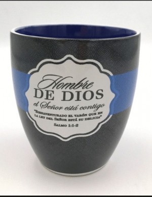 Taza Deluxe Hombre de Dios