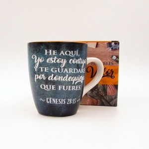 Taza Hombres de Valor Génesis 28:15