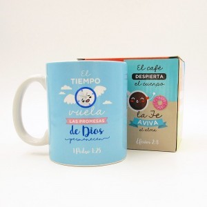 Taza Compártela 1 Pedro 1:25