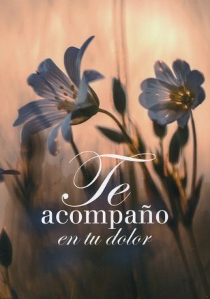 Tarjeta - Te acompaño en tu dolor (Salmo 119:50)