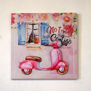 Cuadro canvás/metal No temas (Isaías 41:10)