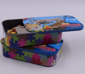Minipuzzle Noé. Caja metálica (24 piezas)