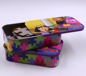 Minipuzzle Ester. Caja metálica (24 piezas)