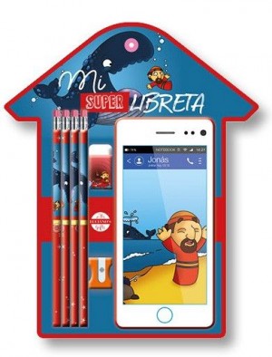 Mi súper libreta Jonás (pack infantil)