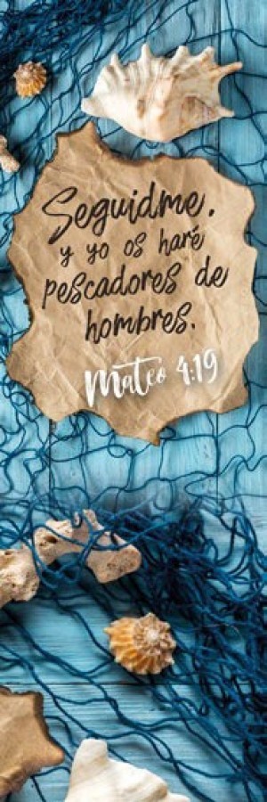 Marcador Pescadores (Mateo 4:19) (pack de 25)