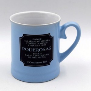 Taza Valentía Poderosas (2 Corintios 10:4)