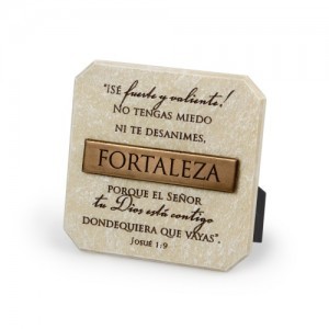 Placa de bronce Fortaleza