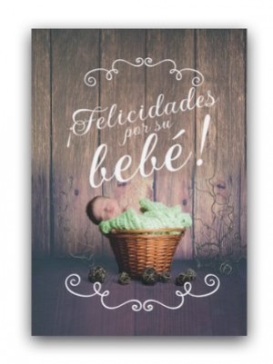 Tarjeta - Felicidades por su bebé