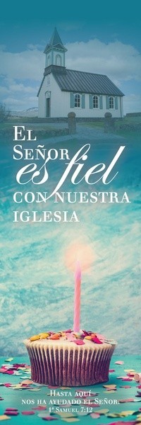 Marcador - El Señor es fiel con nuestra iglesia (pack de 25)