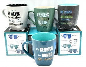 Taza Inspiración Para él. 6 modelos