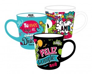 Taza Borlitas Loi Woop. 3 modelos