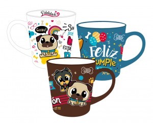 Taza Borlitas Chikito Guaguá. 3 modelos