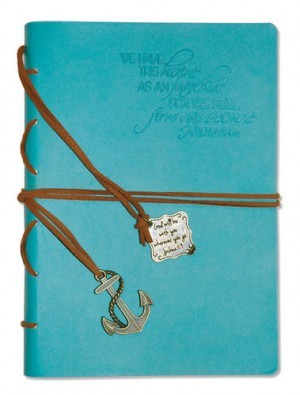 Diario Hope as an anchor. 2 tonos. Azul