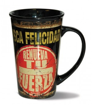 Taza gigante Busca felicidad