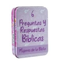 Baraja de preguntas y respuestas bíblicas. Vol. 6 - Mujeres de la Biblia (bilingüe)
