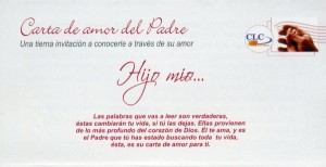 Tratado Carta de amor del Padre para hombres (pack de 100)