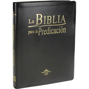 Biblia para la predicación. Imitación piel. Negro - RVR60