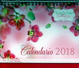 Calendario escritorio Mujeres 2018