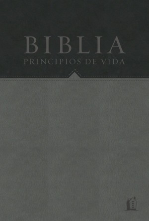 Biblia principios de vida. 2 tonos. Negro/gris - RVR60